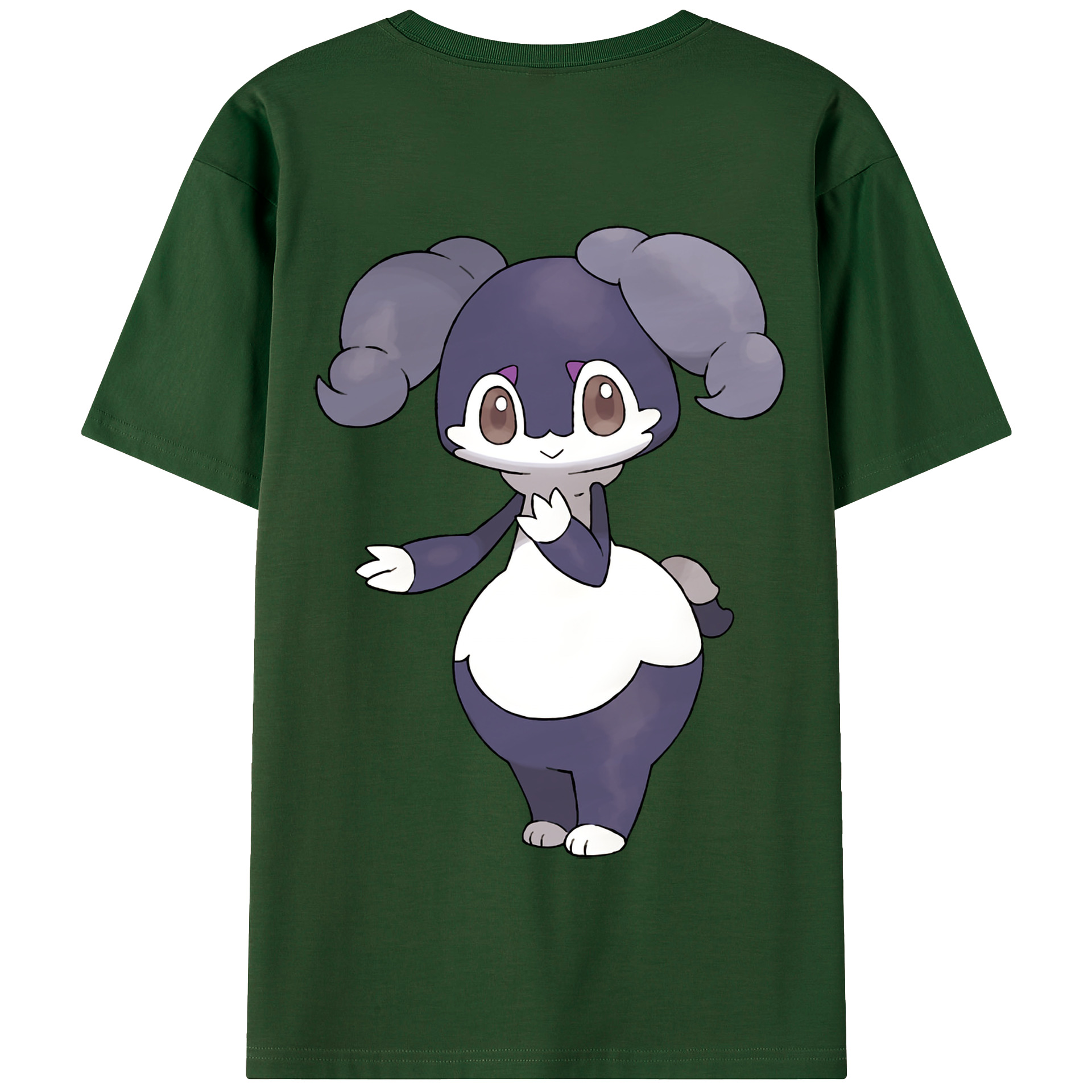 （画像用） ポケットモンスター Pokémon 綿100％半袖Tシャツ（背面プリント）